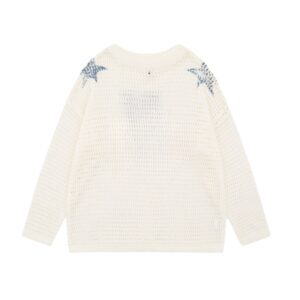 Trendy Hollow Knit Sunscreen Casual LongSleeve