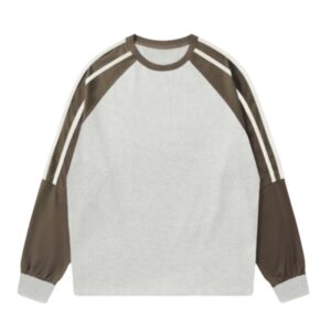 Trendy Vintage Patchwork Knit LongSleeve